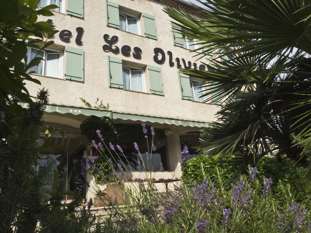 Hotel Les Oliviers Фаянс Экстерьер фото